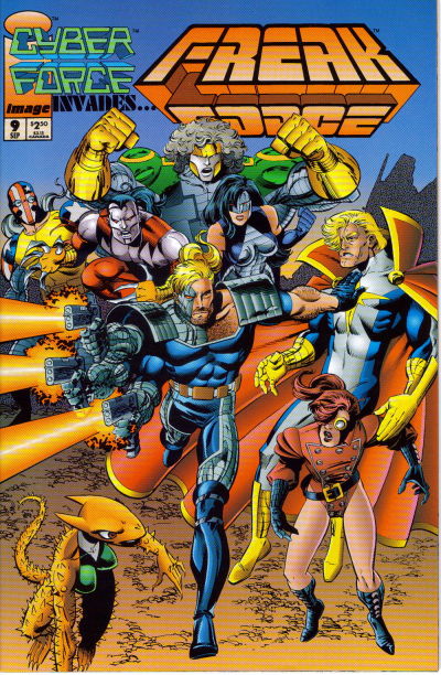 Freak Force #9 Image Comics (1993)