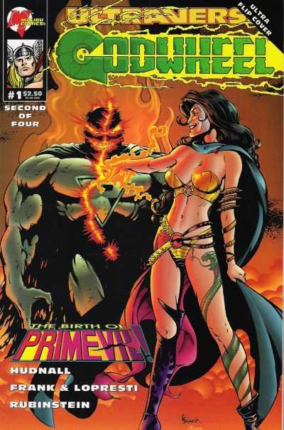 Godwheel #1 Malibu Comics (1994)