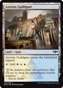 Ravnica Allegiance 243/259 Azorius Guildgate