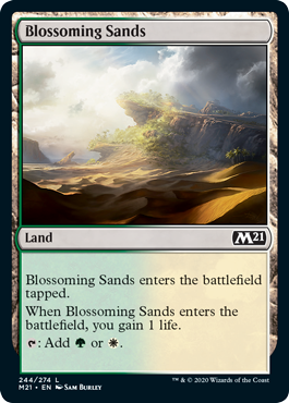 Core Set 2021 244/274 Blossoming Sands