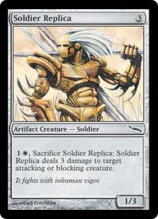 Mirrodin 244/306 Soldier Replica