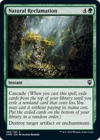 Commander Legends 245/361 Natural Reclamation