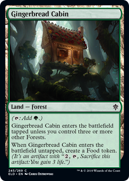 Throne of Eldraine 245/269 Gingerbread Cabin