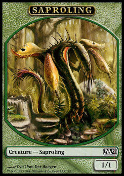 Saproling 05/07 Magic 2012 Token