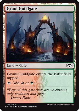 Ravnica Allegiance 249/259 Gruul Guildgate