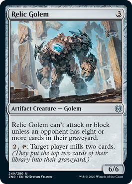 Zendikar Rising 249/280 Relic Golem