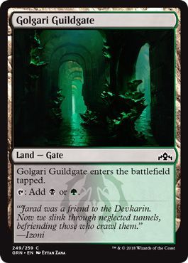 Guilds of Ravnica 249/259 Golgari Guildgate