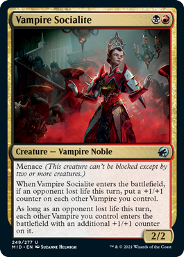 Innistrad: Midnight Hunt 249/277 Vampire Socialite