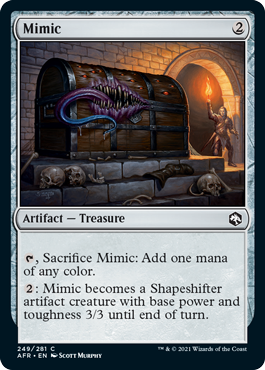 Adventures in the Forgotten Realms 249/281 Mimic (Foil)