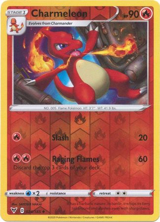 Vivid Voltage 024/185 Charmeleon (Reverse Holo)