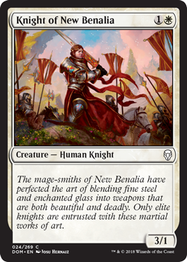 Dominaria 024/269 Knight of New Benalia