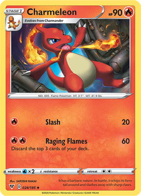 Vivid Voltage 024/185 Charmeleon