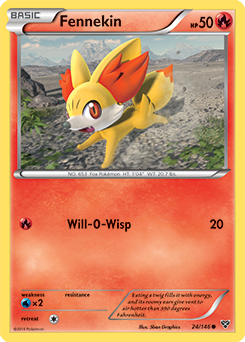 XY Base Set 024/146 Fennekin