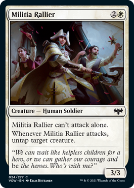 Innistrad: Crimson Vow 024/277 Militia Rallier