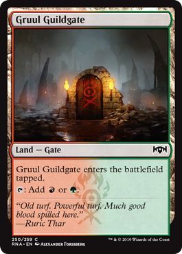 Ravnica Allegiance 250/259 Gruul Guildgate