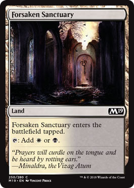 Core Set 2019 250/280 Forsaken Sanctuary