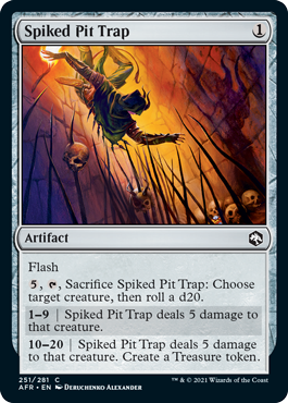 Adventures in the Forgotten Realms 251/281 Spiked Pit Trap (Foil)