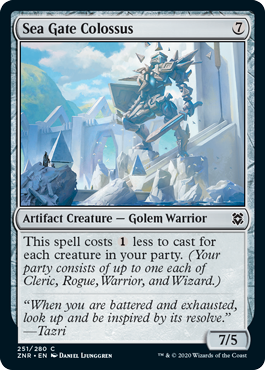 Zendikar Rising 251/280 Sea Gate Colossus