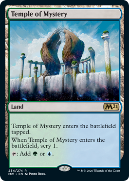 Core Set 2021 254/274 Temple of Mystery