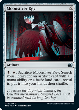 Innistrad: Midnight Hunt 255/277 Moonsilver Key