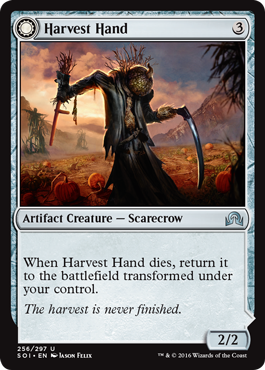 Shadows Over Innistrad 256/297 Harvest Hand/Scrounged Scythe