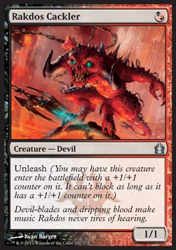 Return to Ravnica 220/274 Rakdos Cackler