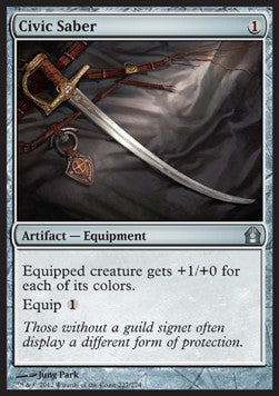 Return to Ravnica 227/274 Civic Saber