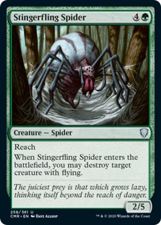 Commander Legends 258/361 Stingerfling Spider