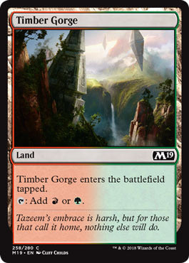 Core Set 2019 258/280 Timber Gorge