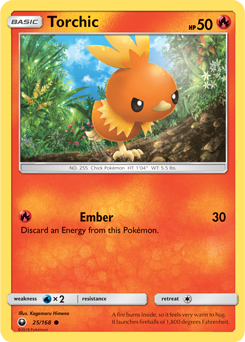 Celestial Storm 025/168 Torchic (Reverse Holo)