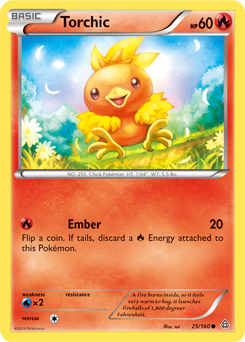 Primal Clash 025/160 Torchic