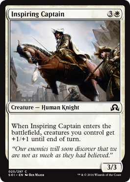 Shadows Over Innistrad 025/297 Inspiring Captain