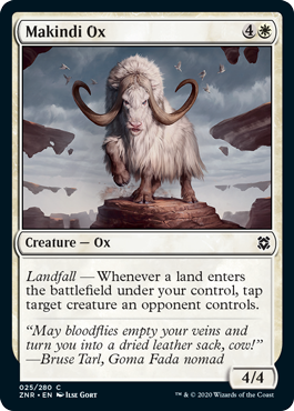 Zendikar Rising 025/280 Makindi Ox