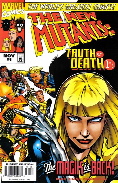 The New Mutants Truth or Death #1 Marvel Comics (1997)