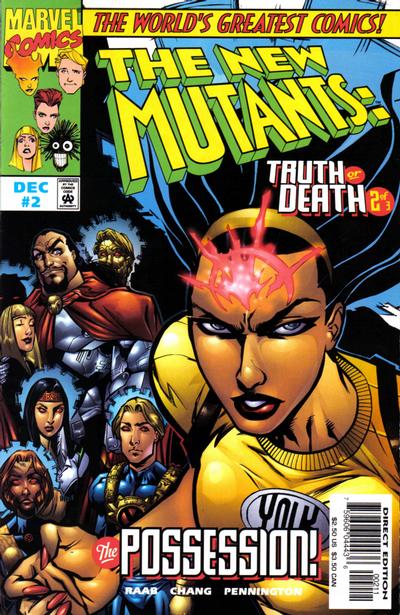 The New Mutants Truth or Death #2 Marvel Comics (1997)