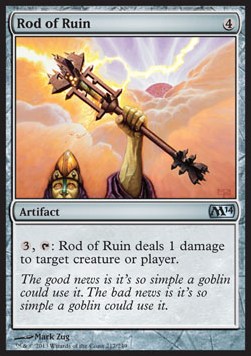 Magic 2014 214/249 Rod of Ruin