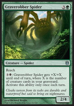 Born of the Gods 122/165 Graverobber Spider