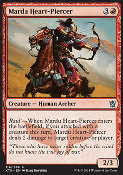 Khans of Tarkir 116/269 Mardu Heart-Piercer