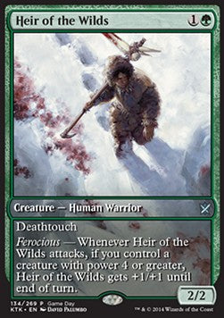 Khans of Tarkir 134/269 Heir of the Wilds (Promo)