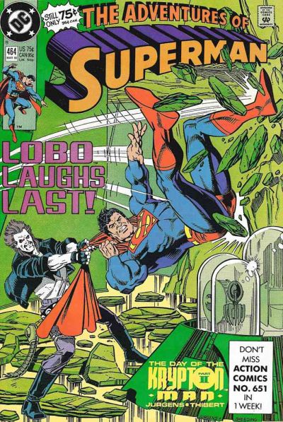 The Adventures of Superman #464 DC Comics (1987)