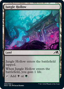 Kamigawa: Neon Dynasty 269/302 Jungle Hollow (Foil)