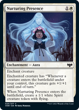 Innistrad: Crimson Vow 026/277 Nurturing Presence