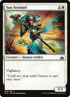 Rivals of Ixalan 026/196 Sun Sentinel