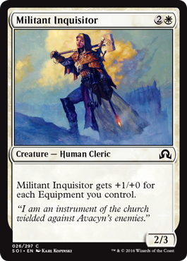 Shadows Over Innistrad 026/297 Militant Inquisitor