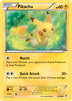 Generations 26/83 Pikachu