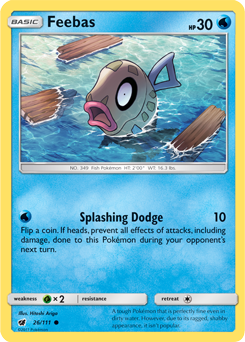 Crimson Invasion 026/111 Feebas