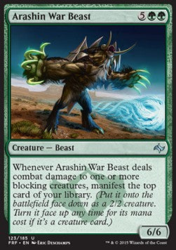 Fate Reforged 123/185 Arashin War Beast