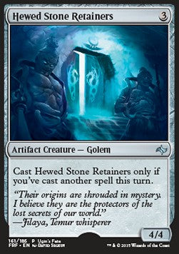 Fate Reforged 161/185 Hewed Stone Retainers (Promo)