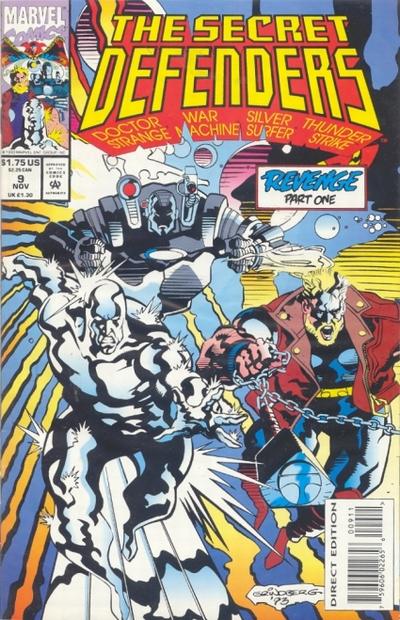 The Secret Defenders #9 Marvel Comics (1993)