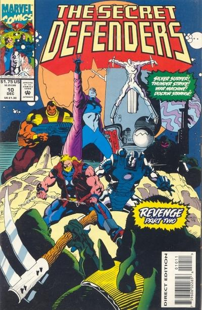 The Secret Defenders #10 Marvel Comics (1993)